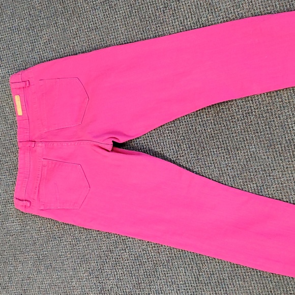 Sanctuary Hot Pink Cropped Skinny Jeans 29 - Picture 4 of 12